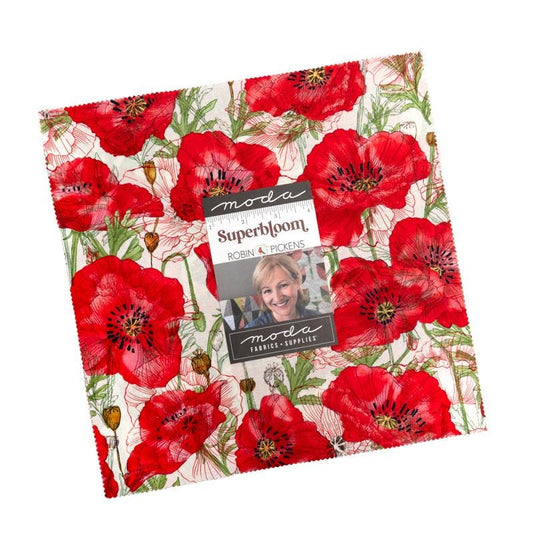 SALE Superbloom Layer Cake 10" Stacker Bundle - Moda Fabrics - 42-Piece Precut  - Quilting Cotton Fabric