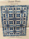 SALE Deep Blue Sea Digital QUILT Top - Reed Johnson - Ocean Blues - QT Fabrics - Digital Quilt Top - Quilting Cotton