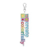 Image of the Create Colorfully Quilty™ Charm by Riley Blake Designs. Features a metal zipper pull. 
Cute Little Fabric Shop