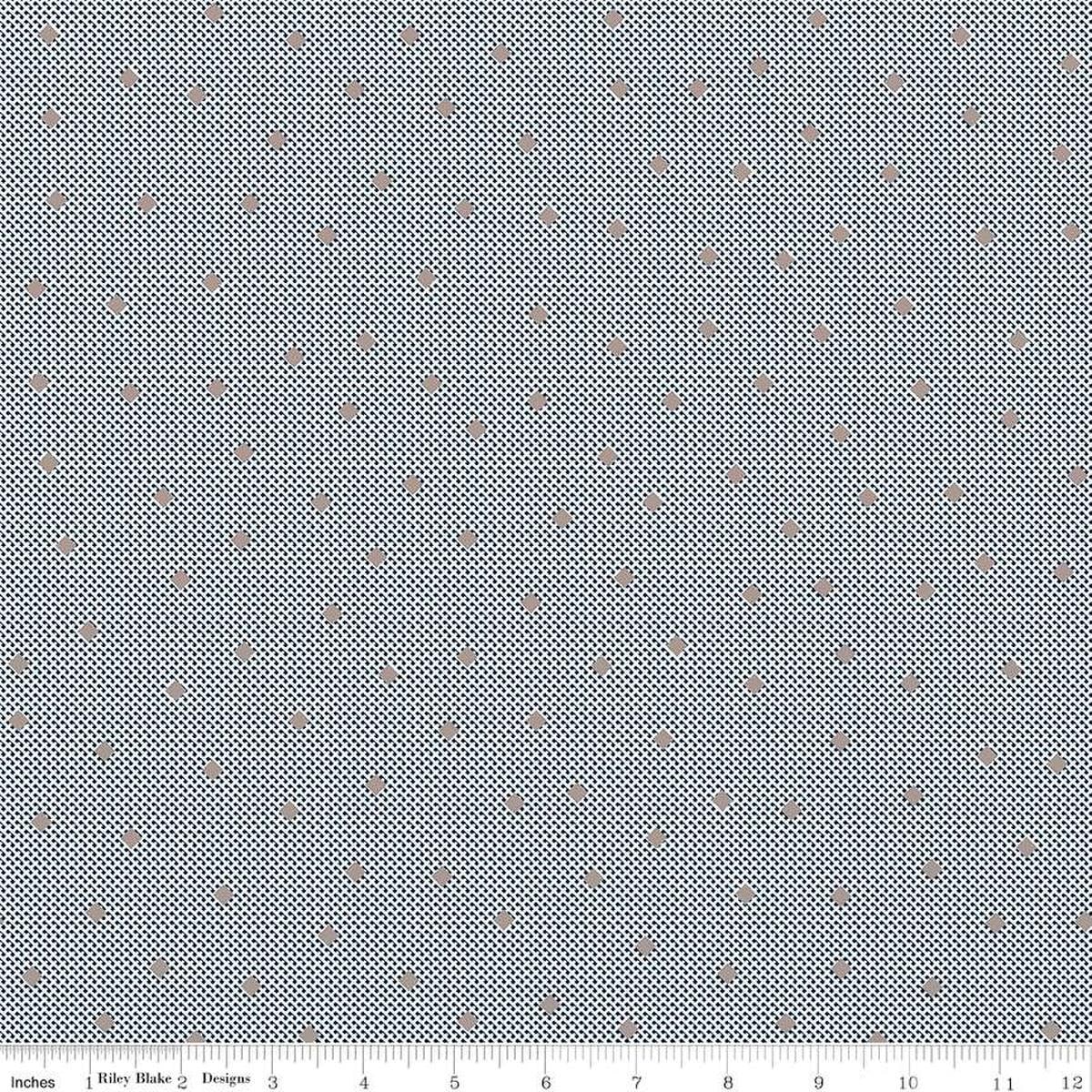 Image of the Wide Back Serenity Blues Gemstones Denim quilting cotton fabric by Gerri Robinson for Riley Blake Designs. Features a blue ombre fabric.
Cute Little Fabric Shop