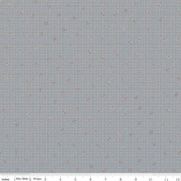 Image of the Wide Back Serenity Blues Gemstones Denim quilting cotton fabric by Gerri Robinson for Riley Blake Designs. Features a blue ombre fabric.
Cute Little Fabric Shop