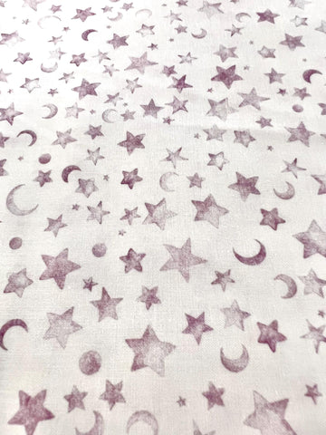 Lil' Wizards Moon & Stars 30555 - by QT Fabrics - Sky Celestial - Quilting Cotton Fabric