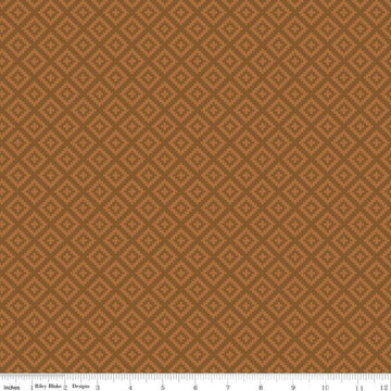 National Parks Diamonds C15099 Teddy Bear - Riley Blake Designs - Geometric - Quilting Cotton Fabric