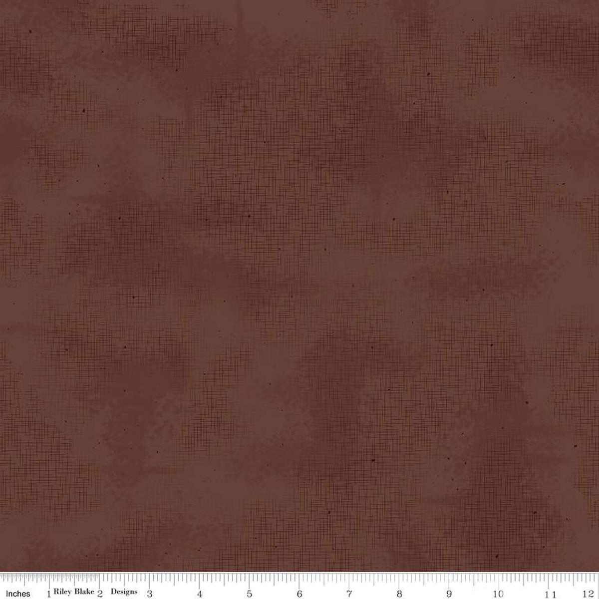 Image of the Wide Back Shabby Chocolate by Lori Holt by Riley Blake Designs. Features a shabby pattern on a blue background.
Cute Little Fabric Shop
