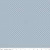 29" End of Bolt - FLANNEL Till the Cows Come Home Checks F16113 Blue - Riley Blake - PRINTED Gingham Plaid Lines - Flannel Cotton Fabric