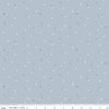 24" End of Bolt - FLANNEL Till the Cows Come Home Stars F16114 Sky - Riley Blake Designs - Scattered Stars Celestial - FLANNEL Cotton Fabric