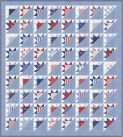 Frontier Quilt Pattern PGP-198 by Quilting Life Designs - Moda Fabrics - INSTRUCTIONS Only - Charm Pack Friendly