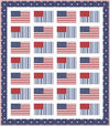 SALE American Made Quilt Pattern PGP-200 - Quilting Life Designs - Moda Fabrics - INSTRUCTIONS Only - Layer Cake 10" Stacker