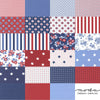 Star Spangled Fat Quarter Bundle 26 pieces - Moda Fabrics - Pre cut Precut - Patriotic USA - Quilting Cotton Fabric