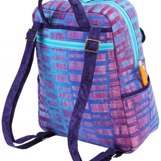 Image of the Got your Back Backpack by QT Fabrics. Features a large backpack that can be made in many different colors. 
Cute Little Fabric Shop