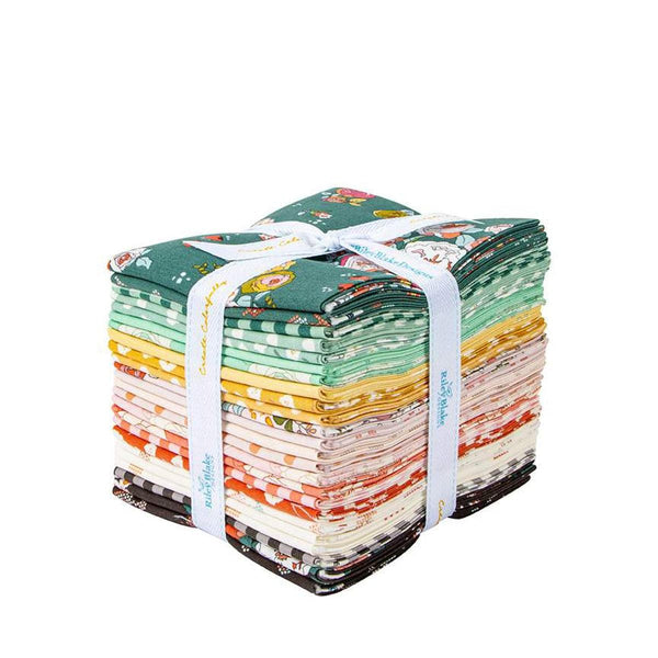 SALE Sunsetridge Fat Quarter Bundle 24 pieces - Riley Blake Designs - Pre cut Precut - Floral Flowers - Quilting Cotton Fabric