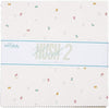 Hush Hush 2 Charm Pack 5" Stacker Bundle - Riley Blake Designs - 42-Piece Precut  - Low Volume - Quilting Cotton Fabric