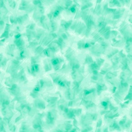 Image of the Color Dance Color Dance Blender quilting cotton fabric by QT Fabrics. Features abstract streaks on a mint background. Cute Little Fabric Shop