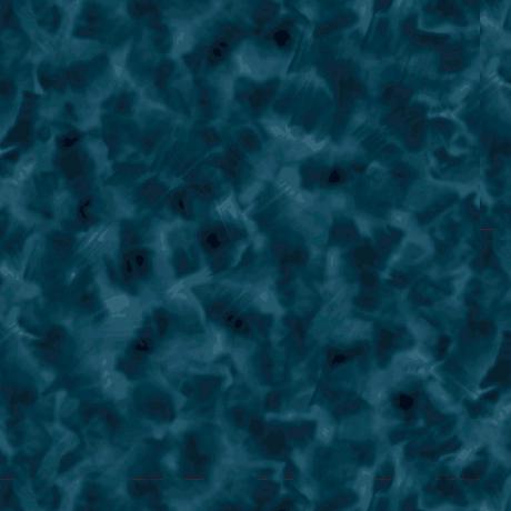 Image of the Color Dance Color Dance Blender quilting cotton fabric by QT Fabrics. Features abstract streaks on a blue background. Cute Little Fabric Shop