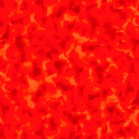Image of the Color Dance Color Dance Blender quilting cotton fabric by QT Fabrics. Features abstract streaks on a red background. Cute Little Fabric Shop