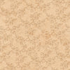 Image of the Cornucopia Harvest Delicate Scroll Tan quilting cotton fabric by Gina Jane Lee for QT Fabrics. Features leaves on a cream background. Cute Little Fabric Shop