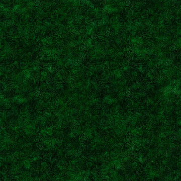 Image of the Festivus Festivus Blender Forest quilting cotton fabric by Dan Morris for Riley Blake Designs. Features an abstract swirl on a green background. Cute Little Fabric Shop