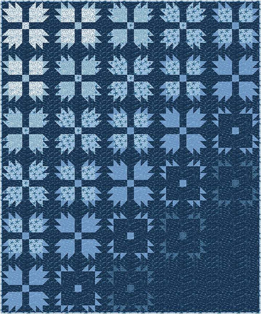 Image of the Daydream by Tamarinis for Riley Blake Designs. Features blue fabrics on a quilt.
Cute Little Fabric Shop