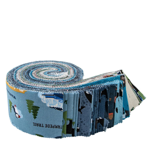 Alaska 2.5 Inch Rolie Polie Jelly Roll 40 pieces - Riley Blake - Precut - Quilting Cotton Fabric - Licensed Product