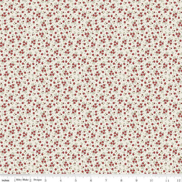 DEAL Anne of Green Gables Ditsy C16126 Red - Riley Blake Designs - Blossoms Floral Flowers- Quilting Cotton Fabric - Licensed Product