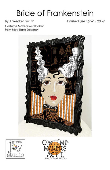 SALE Bride of Applique Quilt PATTERN P120 - J. Wecker Frisch - Riley Blake Designs - INSTRUCTIONS Only - Applique
