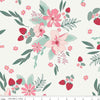 3-Yard cut- Berry Market Floral WIDEBACK WB15749 Sand Dollar - Riley Blake - 108" - Quilting Cotton Fabric