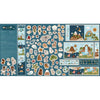 SALE Created with Love FELT Panel FT15979 - Riley Blake - Tote Bag Pieces Animals - Polyester Felt Panel