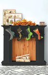 DEAL Ghoul Friends Witches' Boots FELT Panel FT16059 - Riley Blake - Pieces for Witch Boot Stockings - Polyester Felt Panel