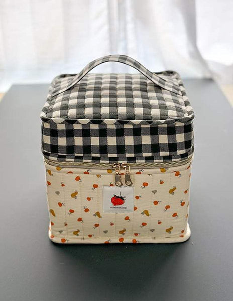 Minki Kim Cutie Cube Bag Project Quilt PATTERN P178 - Riley Blake Designs - INSTRUCTIONS Only - Zipper Bag Project