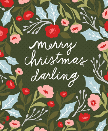 SALE Berry & Pine Packaged Panel 5247-11P Multi - Moda Fabrics - Christmas - Quilting Cotton Fabric