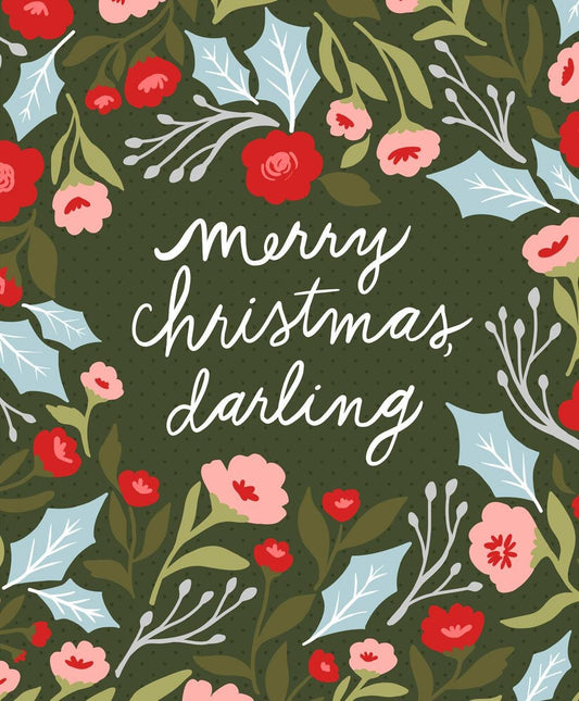 SALE Berry & Pine Packaged Panel 5247-11P Multi - Moda Fabrics - Christmas - Quilting Cotton Fabric