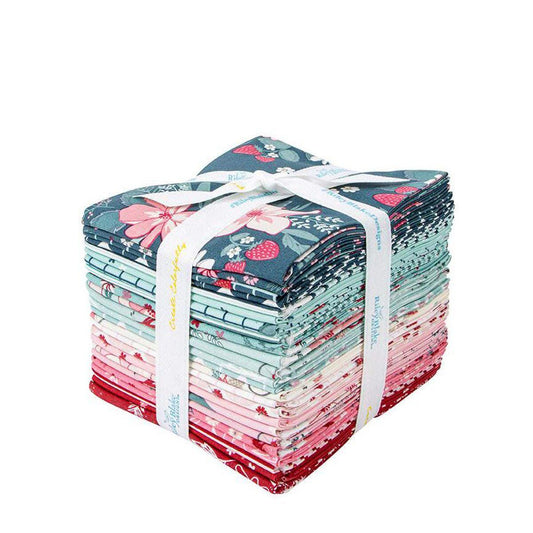 Berry Market Fat Quarter Bundle 24-Piece - Riley Blake Designs -  Precut - Floral Flowers - Quilting Cotton Fabric