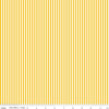 SALE Mustard Yellow & White 1/8 Eighth Inch Stripe - Riley Blake - Quilting Cotton Fabric