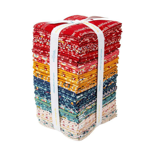 SALE Americana Fat Quarter Bundle 52 pieces - Riley Blake Designs - Pre cut Precut - Lori Holt - Quilting Cotton Fabric