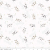 18" End of Bolt - FLANNEL Till the Cows Come Home Cows F16111 Cloud - Riley Blake - Cows Jumping Stars Celestial - FLANNEL Cotton Fabric