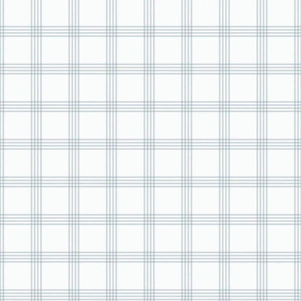 FLANNEL Till the Cows Come Home Plaid F16112 Cloud - Riley Blake Designs - Plaid Lines Stripe - FLANNEL Cotton Fabric