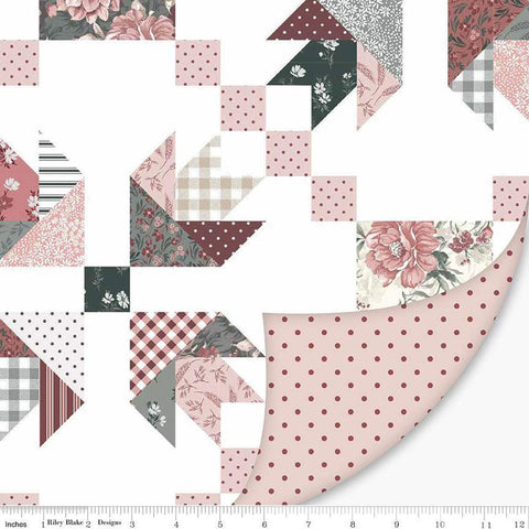 Double Lush Velvet Prairie Chain LV16563 - Riley Blake Designs - Double Sided Plush - No Fray Edge