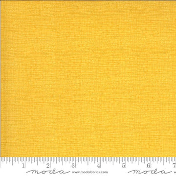 SALE Solana Thatched 48626 Buttercup - Moda Fabrics - Textured Lines Irregular - Quilting Cotton Fabric
