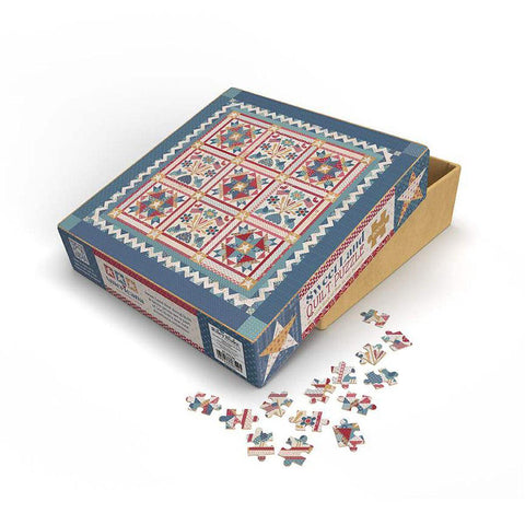 SALE Americana Puzzle ST-40889 by Lori Holt - Riley Blake Designs - 500 Pieces 22" x 22" Finished