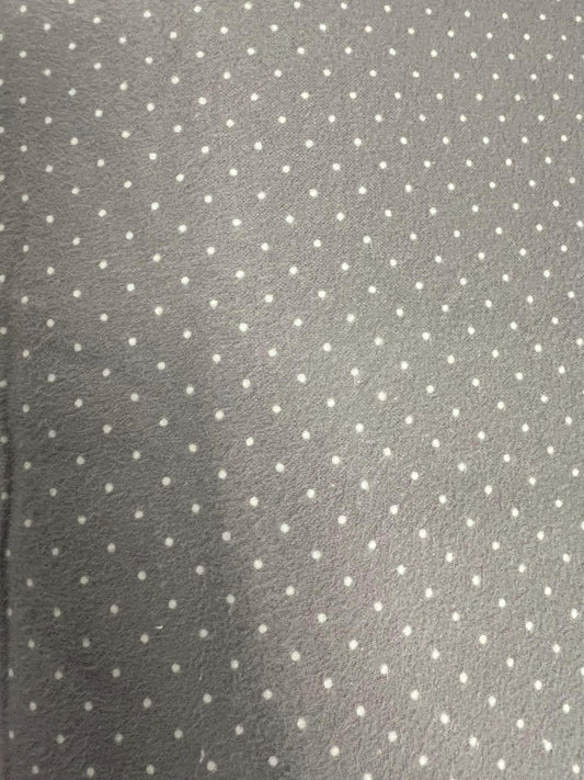FLANNEL Dots F16028 Taupe Riley Blake Designs - Small Dots Spots Circles - FLANNEL Cotton Fabric