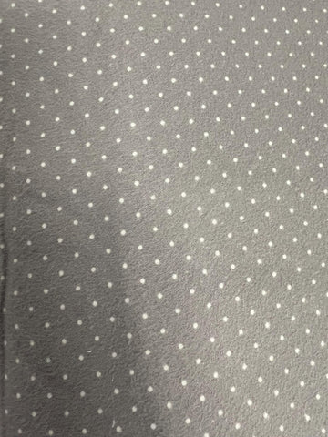 SALE FLANNEL Dots F16028 Taupe Riley Blake Designs - Small Dots Spots Circles - FLANNEL Cotton Fabric