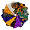 SALE Happy Haunting Fat Quarter Bundle 13-Piece - QT Fabrics -  Precut - Halloween Spooky Season - Quilting Cotton Fabric