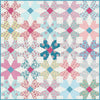 SALE Ring Around the Posies Quilt PATTERN P124 - Gerri Robinson - Riley Blake - INSTRUCTIONS Only - Three Designs Square Quilt