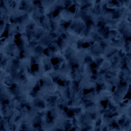 Image of the Color Dance Color Dance Blender quilting cotton fabric by QT Fabrics. Features abstract streaks on a blue background. Cute Little Fabric Shop
