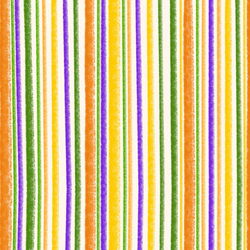Image of the Steampunk Halloween 3 Stripe Yellow quilting cotton fabric. Features halloween stripes on a yellow background. Cute Little Fabric Shop