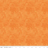 Image of the Ghoul Friends Dots Orange quilting cotton fabric by Teresa Kogut for Riley Blake Designs. Features dots on an orange background. Cute Little Fabric Shop