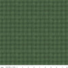 Image of the Come Let Us Adore Him Tonal Green quilting cotton fabric. Features plaid on a green background. Cute Little Fabric Shop