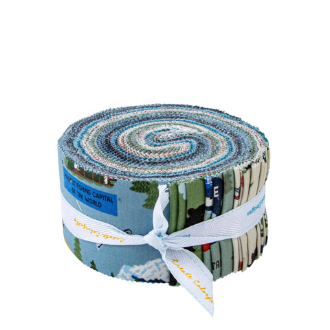 Alaska 2.5 Inch Rolie Polie Jelly Roll 40 pieces - Riley Blake - Precut - Quilting Cotton Fabric - Licensed Product