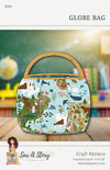 SALE Globe Bag Pattern Quilt PATTERN P177 - Jennifer Long - Riley Blake Designs - Instructions Only - Bag Storage