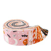 SALE Hey Pumpkin 2.5 Inch Rolie Polie Jelly Roll 40-Piece - Riley Blake Designs - Precut  Bundle - Halloween - Cotton Fabric